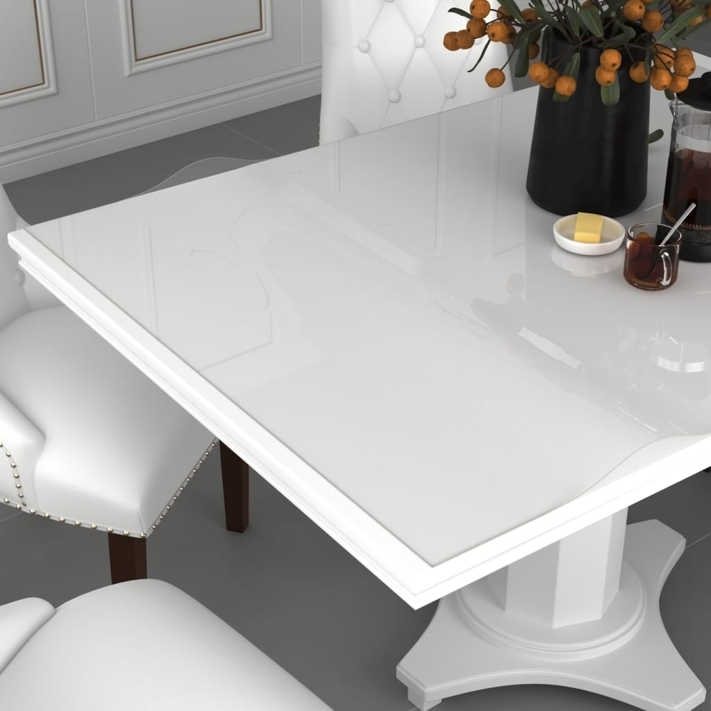 Bordsskydd genomskinlig 180x90 cm 1,6 mm PVC
