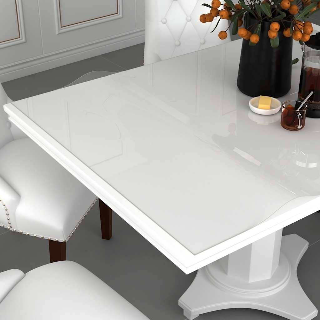 Bordsskydd genomskinligt 70x70 cm 1,6 mm PVC