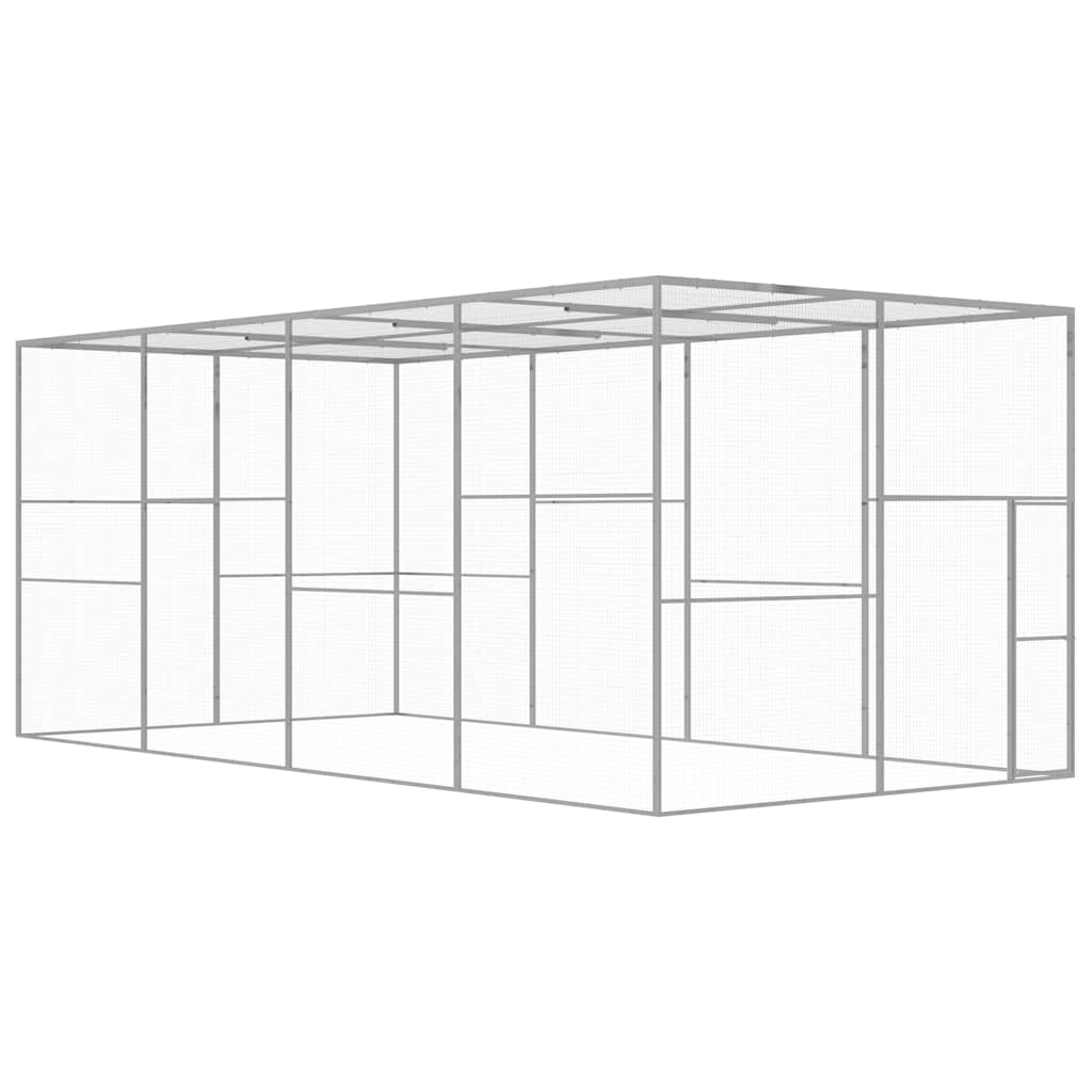 Kattbur 6x3x2,5 m galvaniserat stål