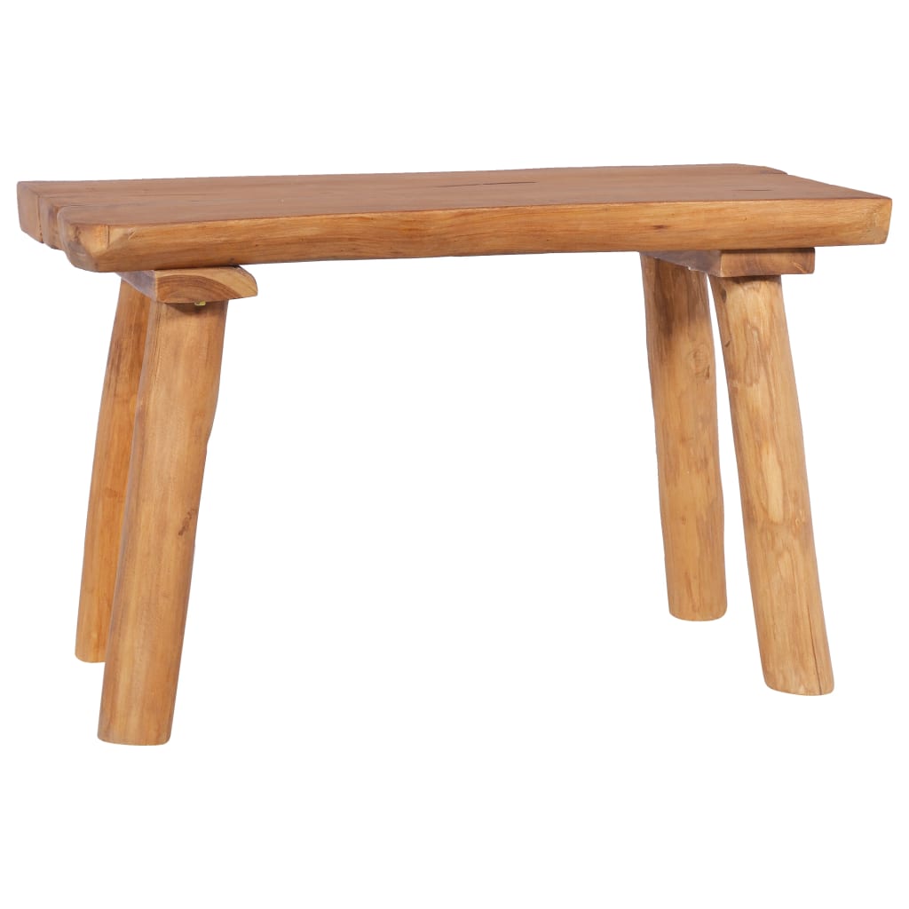 Trädgårdsbänk 80 cm massiv teak