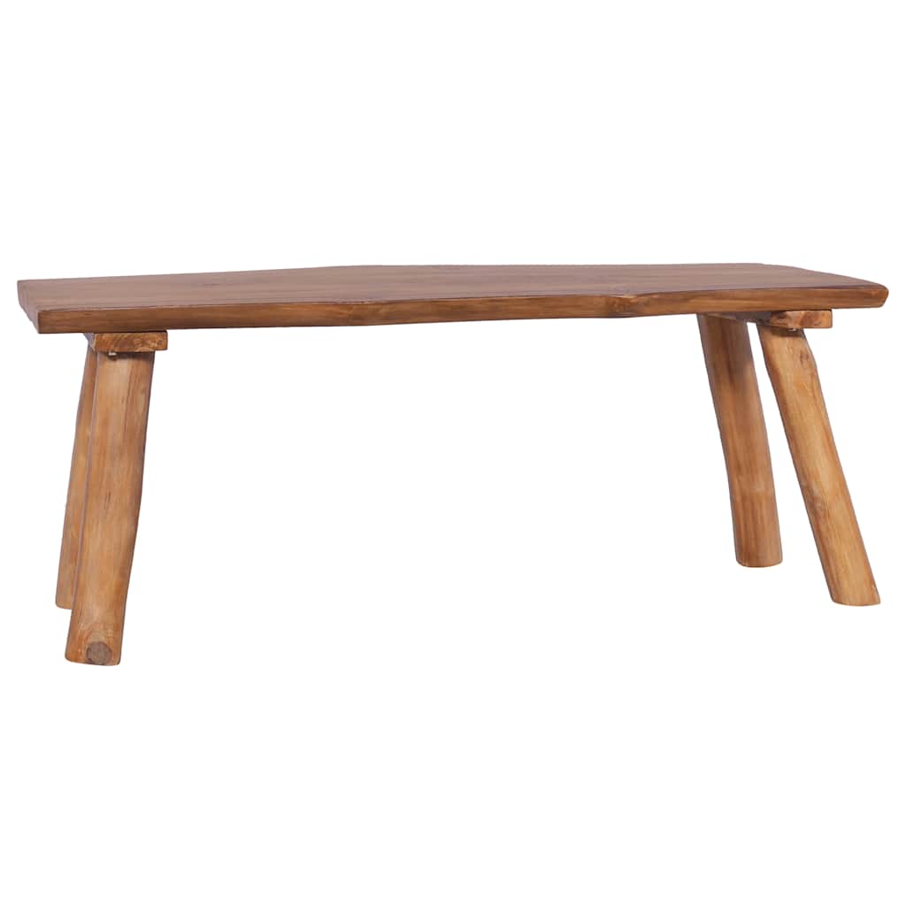 Trädgårdsbänk 120 cm massiv teak