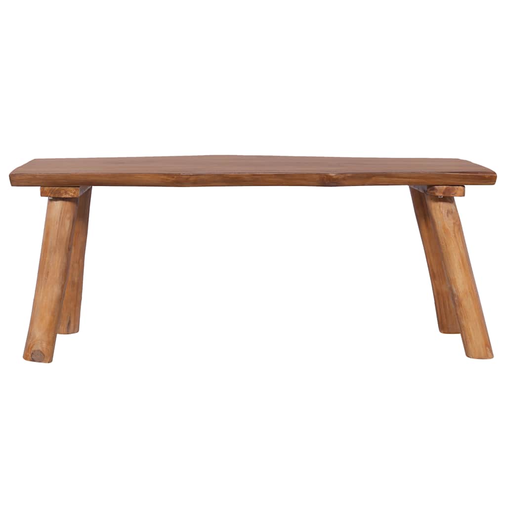 Trädgårdsbänk 120 cm massiv teak