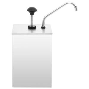 Dressingbehållare rostfritt stål 3,5 L