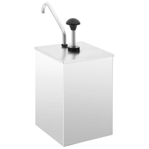 Dressingbehållare rostfritt stål 3,5 L