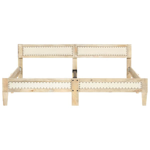 Sängram massivt mangoträ 200 cm