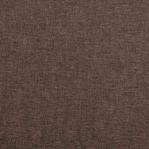 Mörkläggningsgardin med krokar linnelook 2 st taupe 140x245 cm