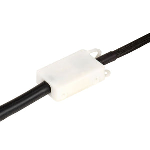 Industriell vägglampa vit 90x25 cm E27