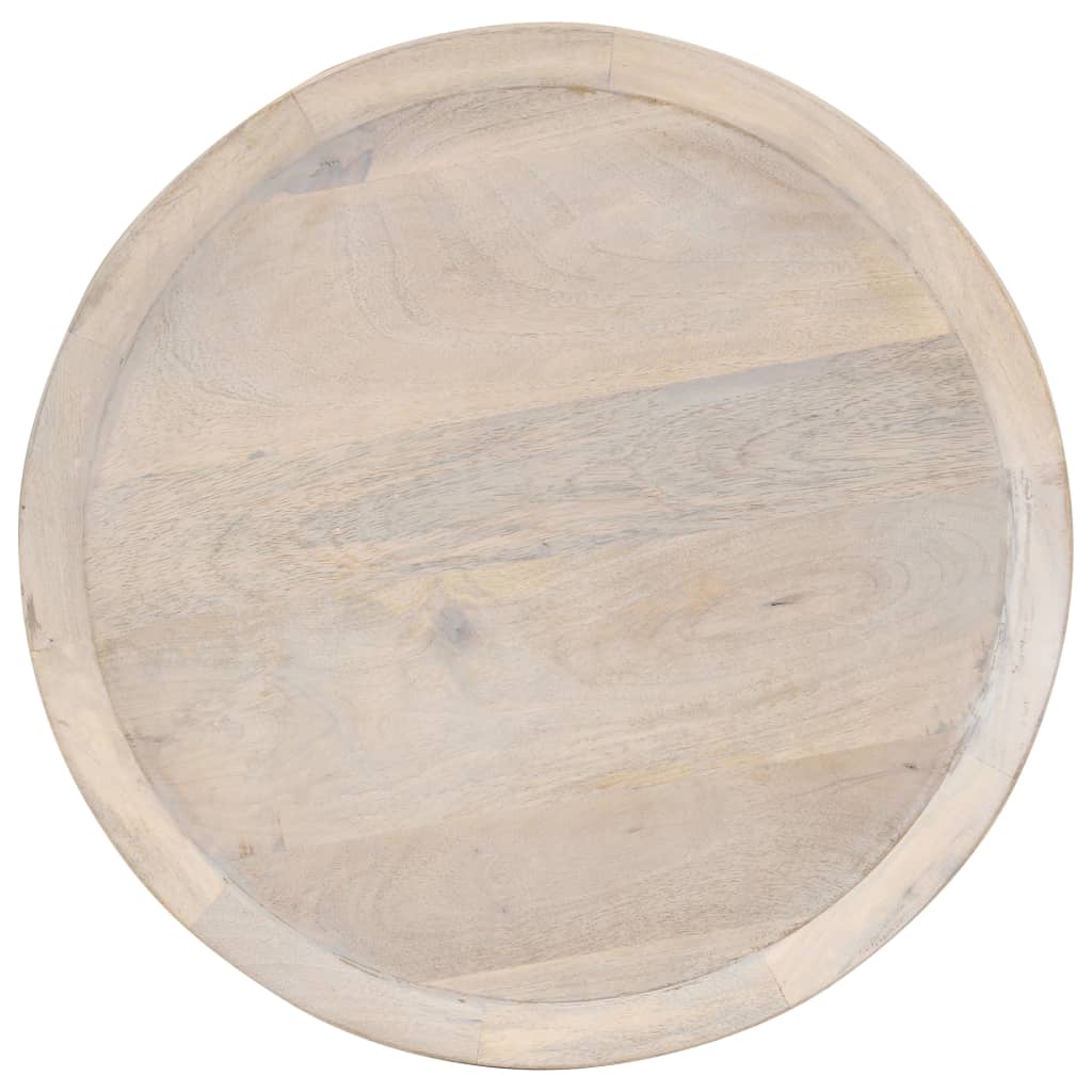 Sidobord Ø60x75 cm massivt mangoträ
