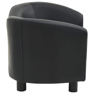 Hundsoffa svart 67x41x39 cm konstläder