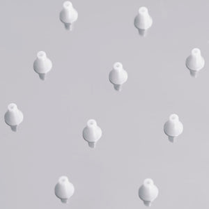 Takduschhuvud rostfritt stål 304 30x30 cm fyrkantigt