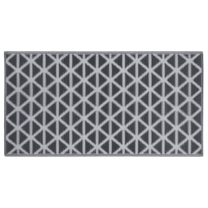 Utomhusmatta ARAKIL svart 190x290 cm PP