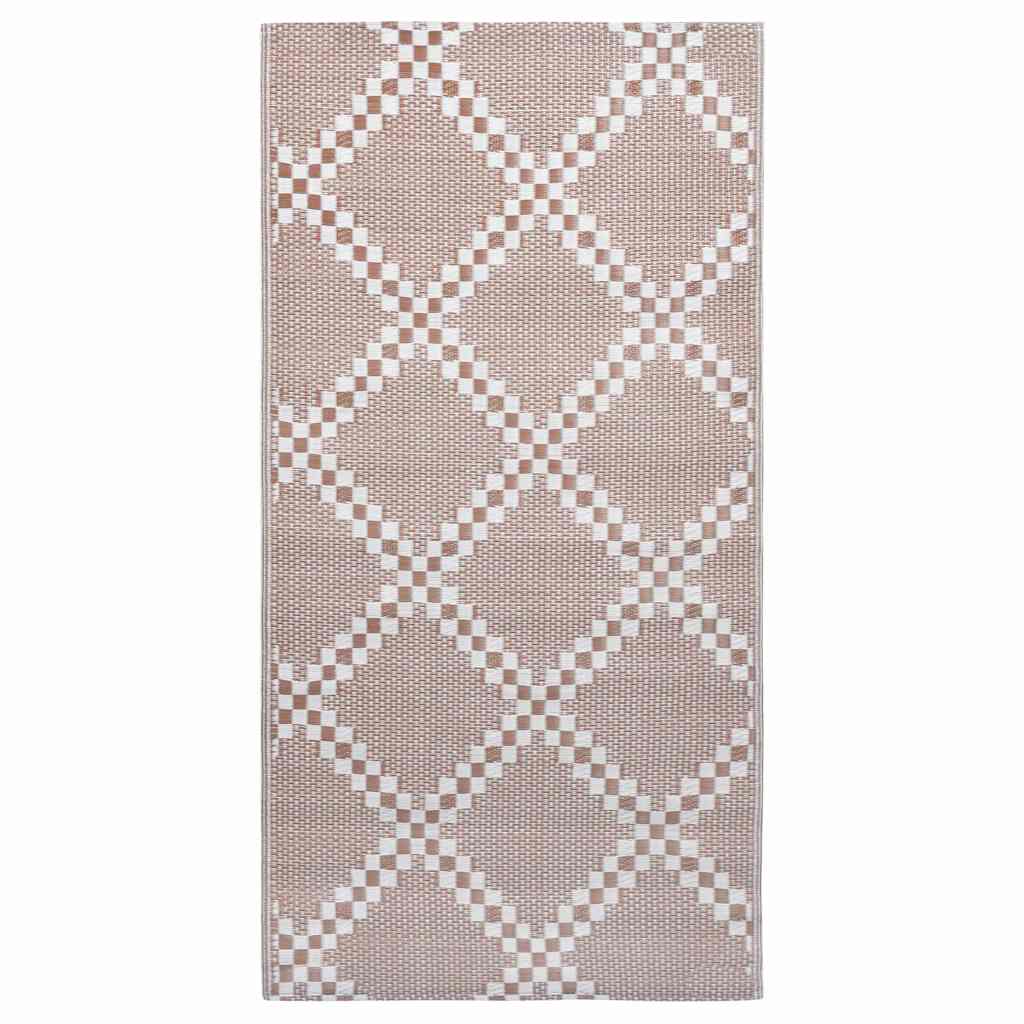 Utomhusmatta ARAKIL brun 120x180 cm PP