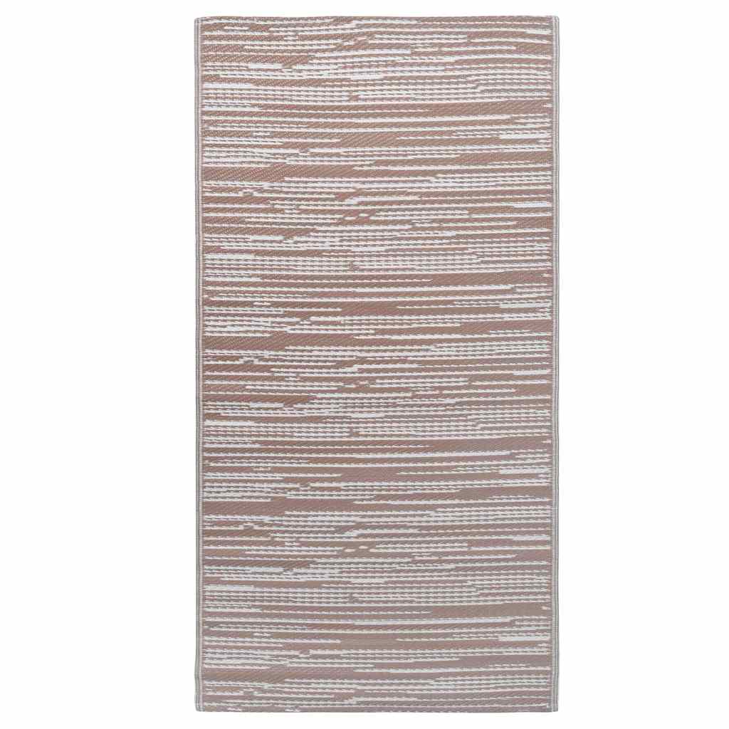 Utomhusmatta ARAKIL brun 120x180 cm PP