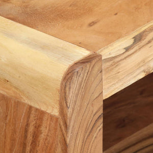 TV-bänk massivt akaciaträ