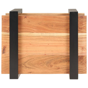 Sängbord 50x40x40 cm massivt akaciaträ