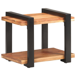 Sängbord 50x40x40 cm massivt akaciaträ