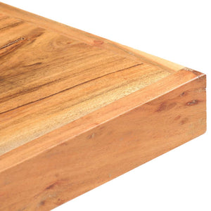 TV-bänk 160x40x50 cm massivt akaciaträ