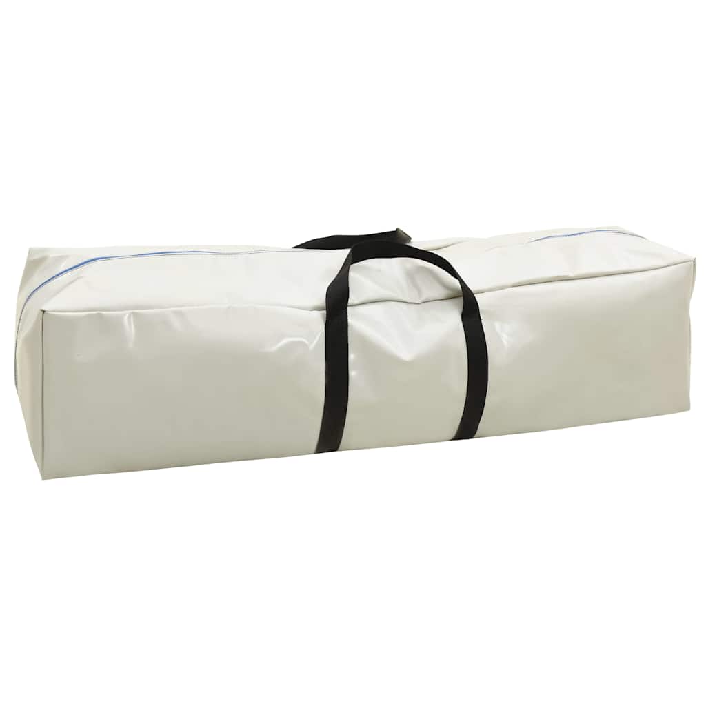 Uppblåsbar gymnastikmatta med pump 60x100x10 cm PVC blå