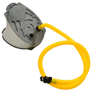 Uppblåsbar gymnastikrulle med pump 120x75 cm PVC grön