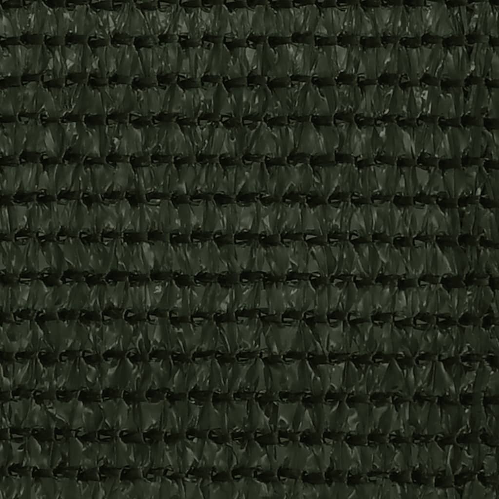Balkongskärm mörkgrön 120x300 cm HDPE
