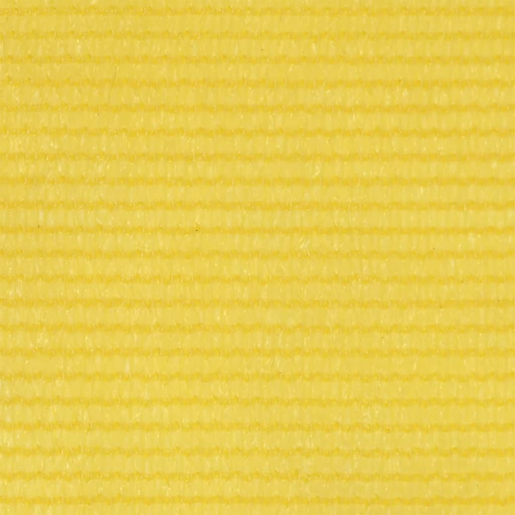 Balkongskärm gul 90x600 cm HDPE
