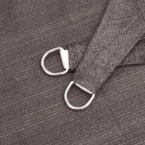 Solsegel 160 g/m² antracit 2,5x2,5 m HDPE