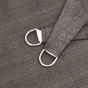 Solsegel 160 g/m² antracit 3x4 m HDPE