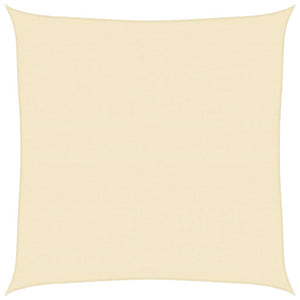 Solsegel 160 g/m² gräddvit 6x6 m HDPE