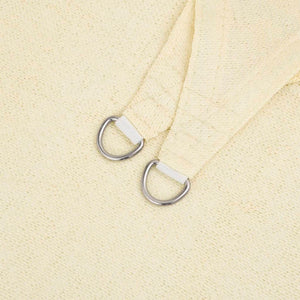 Solsegel 160 g/m² gräddvit 3,5x4,5 m HDPE