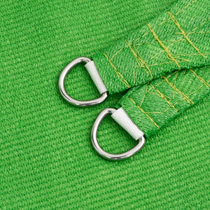 Solsegel 160 g/m² ljusgrön 2x5 m HDPE