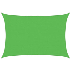 Solsegel 160 g/m² ljusgrön 3x5 m HDPE