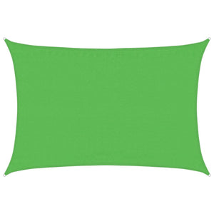 Solsegel 160 g/m² ljusgrön 3,5x4,5 m HDPE