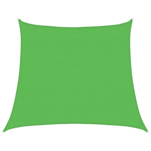 Solsegel 160 g/m² trapezoid ljusgrön 4/5x4 m HDPE