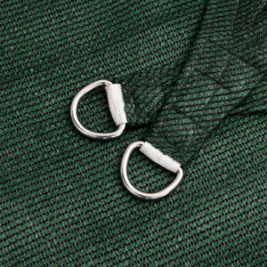 Solsegel 160 g/m² mörkgrön 2,5x4 m HDPE