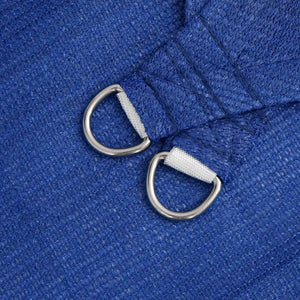 Solsegel 160 g/m² rektangulär blå 2,5x5 m HDPE