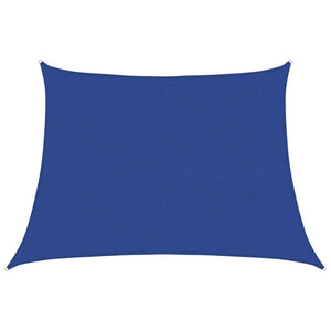 Solsegel 160 g/m² trapezoid blå 4/5x3 m HDPE