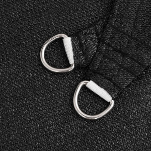 Solsegel 160 g/m² svart 5x8 m HDPE