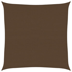 Solsegel 160 g/m² brun 6x6 m HDPE