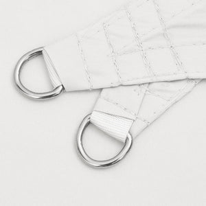 Solsegel oxfordtyg rektangulärt 5x6 m vit