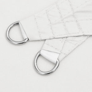 Solsegel oxfordtyg rektangulärt 5x8 m vit