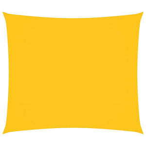 Solsegel oxfordtyg rektangulärt 2x2,5 m gul