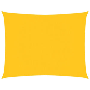 Solsegel oxfordtyg rektangulärt 2x3,5 m gul