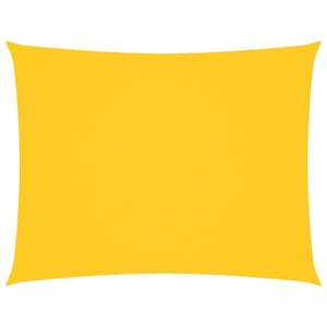 Solsegel oxfordtyg rektangulärt 3x4,5 m gul