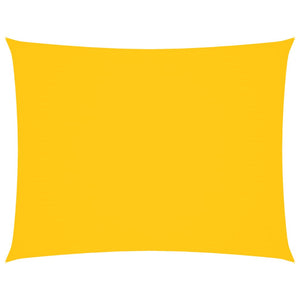 Solsegel oxfordtyg rektangulärt 4x5 m gul