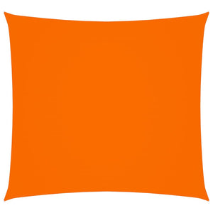 Solsegel oxfordtyg fyrkantigt 4x4 m orange