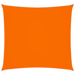 Solsegel oxfordtyg fyrkantigt 4,5x4,5 m orange