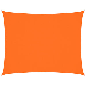 Solsegel oxfordtyg rektangulärt 2x3,5 m orange