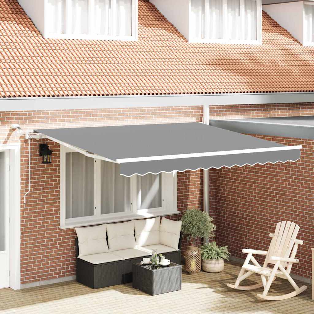 Markisram Vit 3 x 2,5 m Aluminium