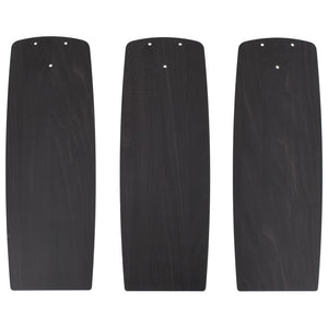 Takfläkt med lampa och fjärrkontroll 108 cm mörkbrun