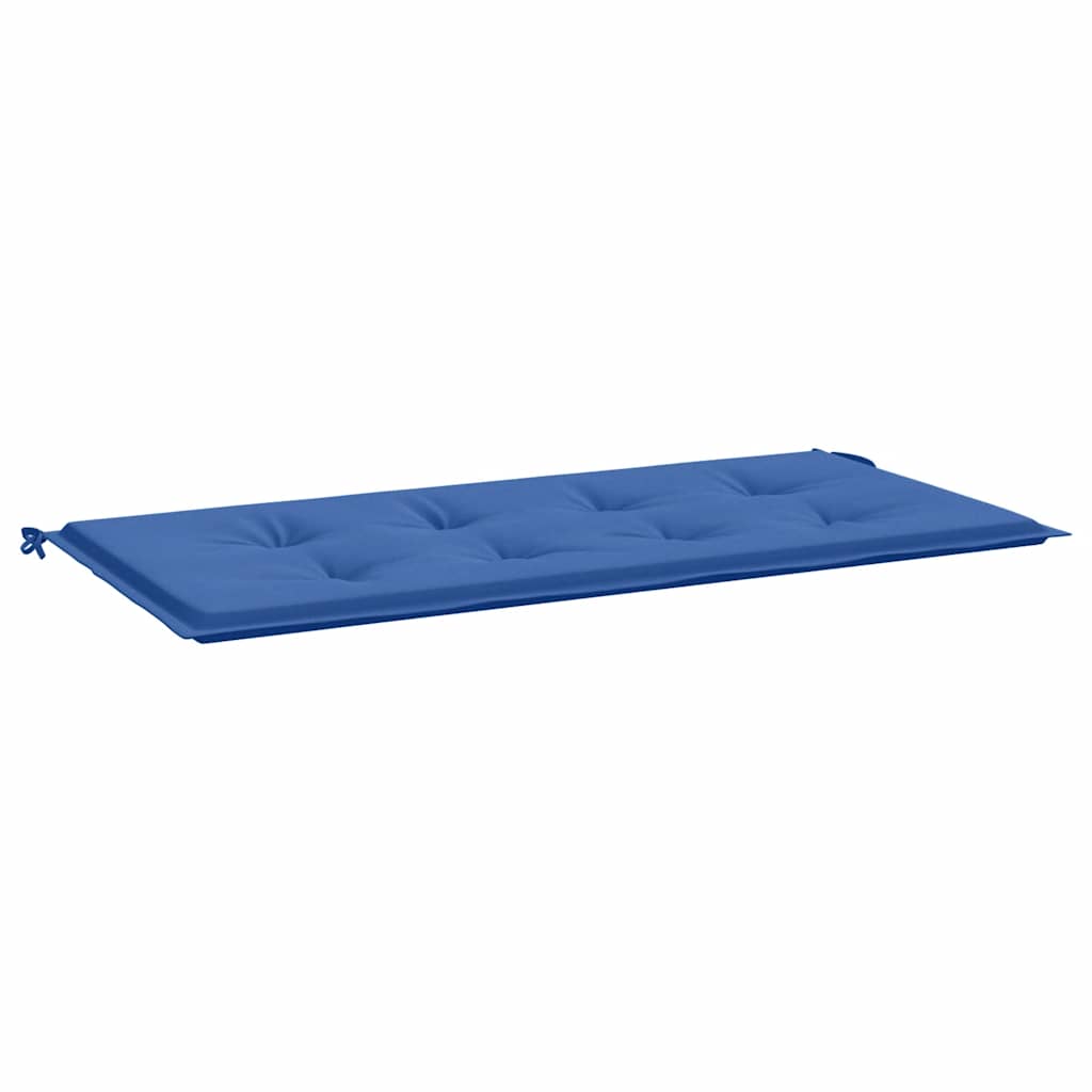 Bänkdyna för trädgården kungsblå 100x50x3 cm oxfordtyg